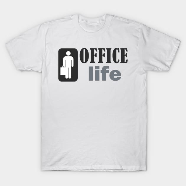 Office Life T-Shirt by TinPis